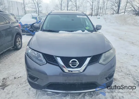 2015 Nissan Rogue S z USA, uszkodzony, nr VIN KNMAT2MVXFP505573
